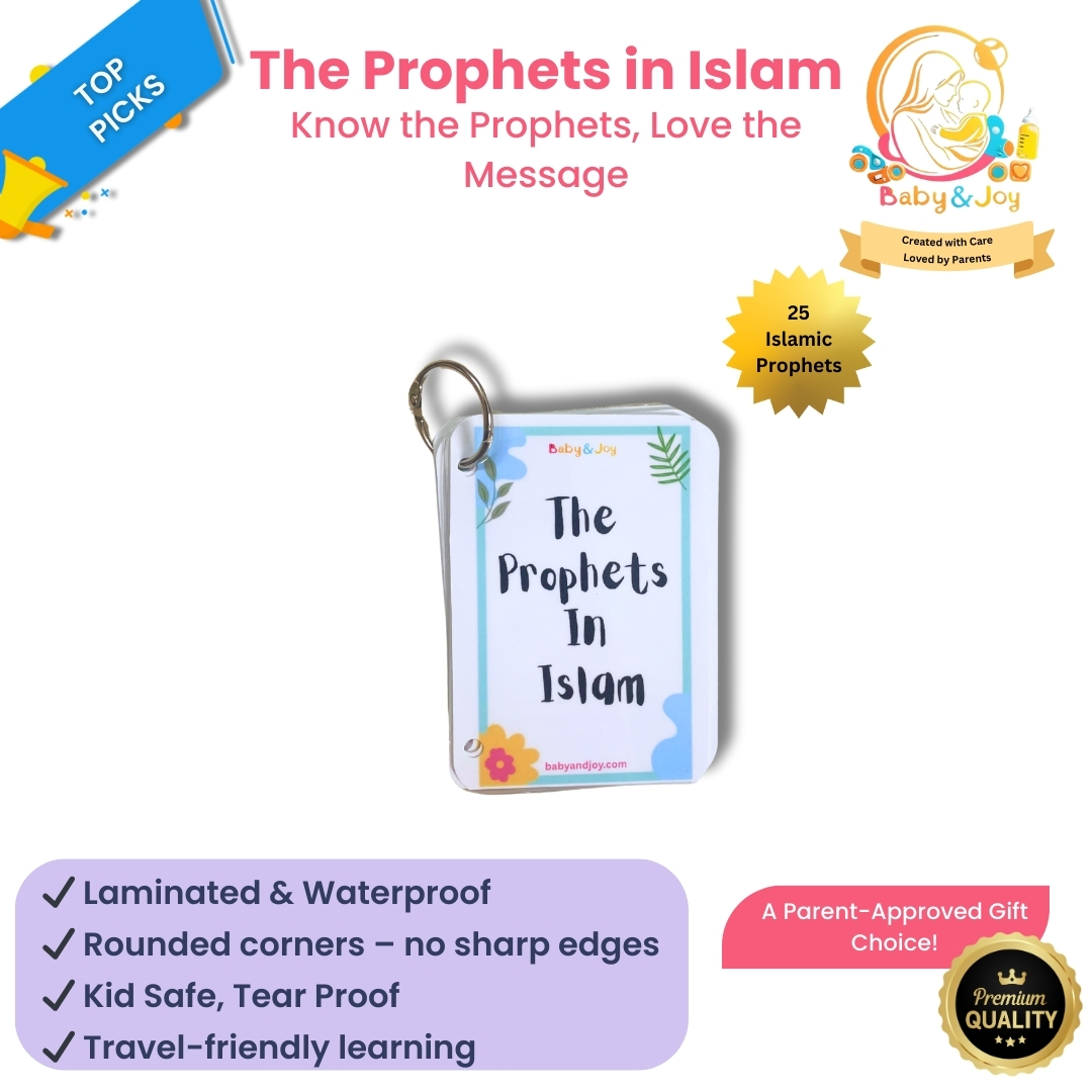 Prophets in Islam Flash Cards for Kids | Montessori Islamic Learning ...